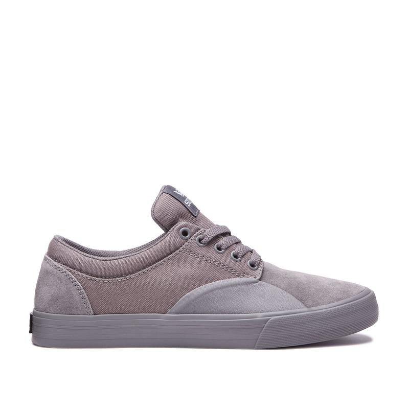 Buty Supra CHINO - Buty Skate Damskie - Głęboka Szare (GHER-47986)